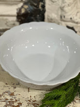 Load image into Gallery viewer, ironstone warranted royal china round scalloped bowl
