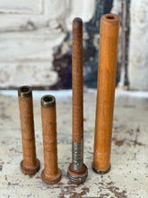 Load image into Gallery viewer, wood bobbins - set of four
